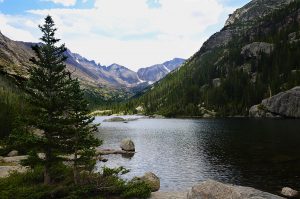 Mill Lake, Rocky Mountain National Park.