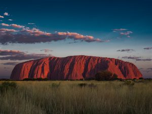 Sunset at Uluru, Outback, Australia