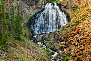 Rustic Falls in Yellowstone National Park