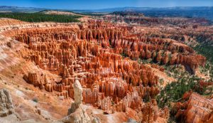 Hoodoos in Bryce Canyon National Park Amphitheater Overlook.