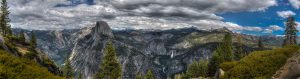 Yosemite National Park Panorama from Glacier point