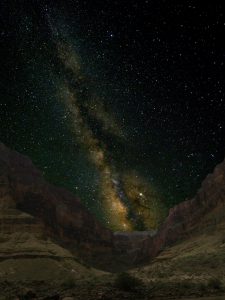 Milky Way from deep in Marble Canyon.