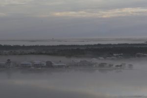 Fog in Gulf Shores, AL