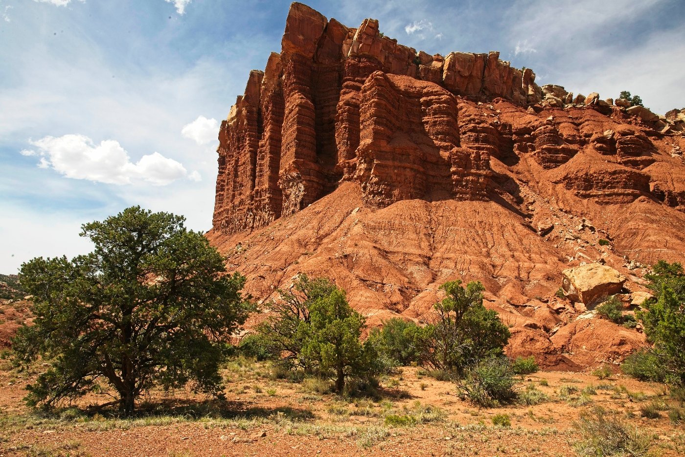 The Egyptian Temple in Capital Reef National Park
